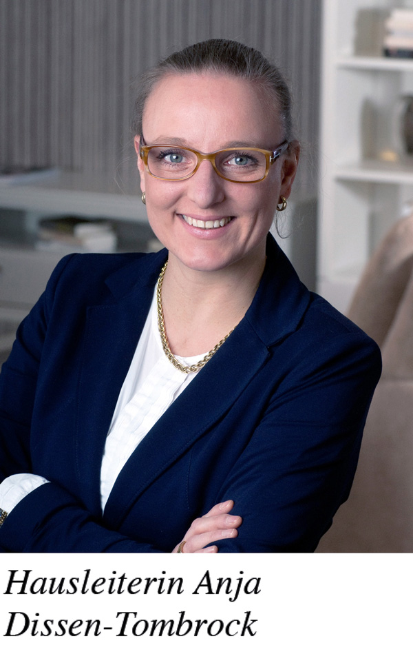 Hausleiterin Anja Dissen-Tombrock